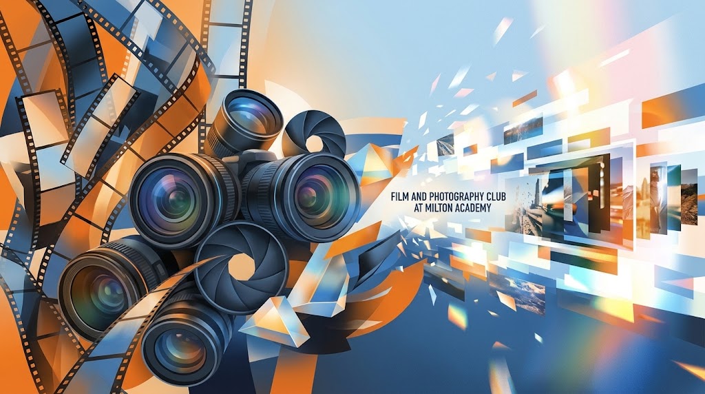 Film and Photography Club at Milton Academy — illustrated club banner