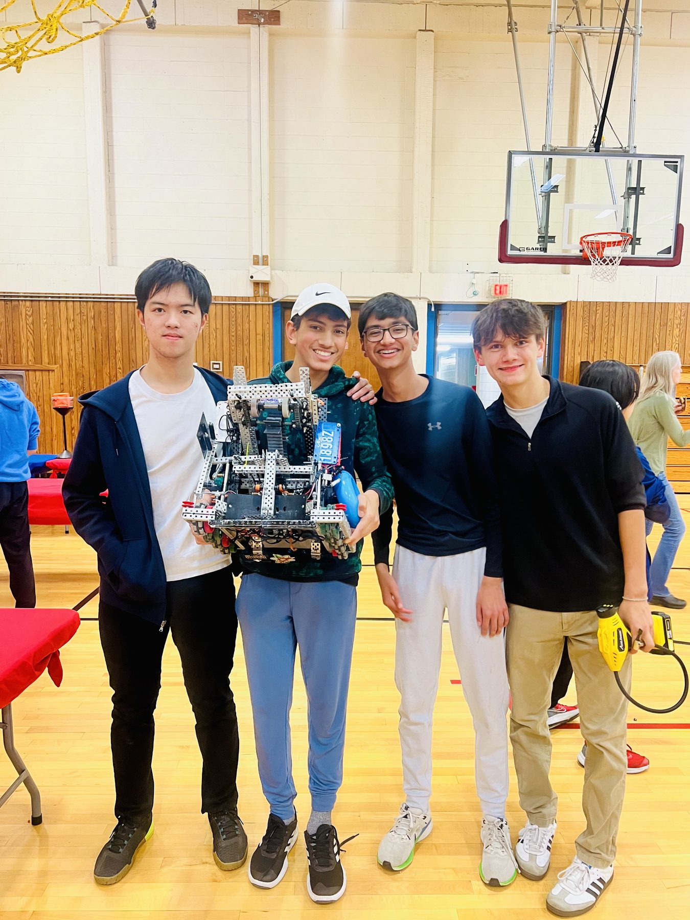 Rebuilding the robot during the two-week sprint