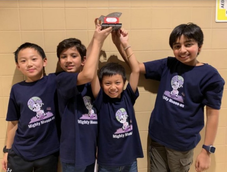 School newsletter clipping about my FLL team, continued
